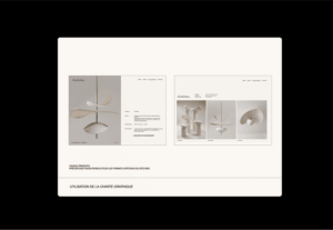 Charte graphique, identité visuelle, direction artistique et logo de l'artiste céramiste Elsa Foulon. Studio de création d'application mobile et design graphique
