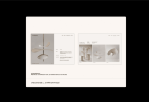 Charte graphique, identité visuelle, direction artistique et logo de l'artiste céramiste Elsa Foulon. Studio de création d'application mobile et design graphique
