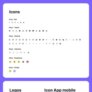 Style guide application mobile - UI design