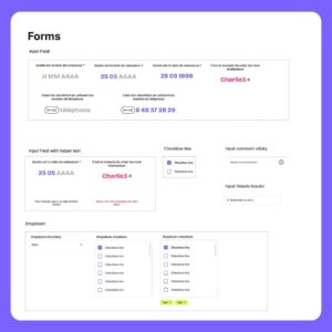Style guide application mobile - UI design