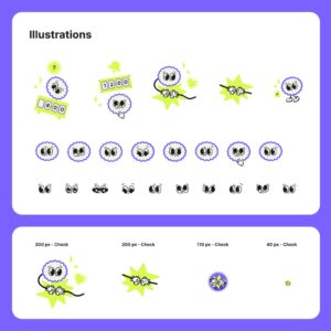 Style guide application mobile - UI design